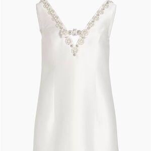 Sachin and Babi Sylvie Embellished Mikado Minidress